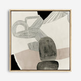 Shop Entangled II (Square) Canvas Print a painted abstract themed framed canvas wall art print from The Print Emporium artwork collection - Buy Australian made fine art painting style stretched canvas prints for the home and your interior decor space, TPE-PC-RF444-CA-40X40-NF