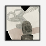 Shop Entangled II (Square) Canvas Print a painted abstract themed framed canvas wall art print from The Print Emporium artwork collection - Buy Australian made fine art painting style stretched canvas prints for the home and your interior decor space, TPE-PC-RF444-CA-40X40-NF