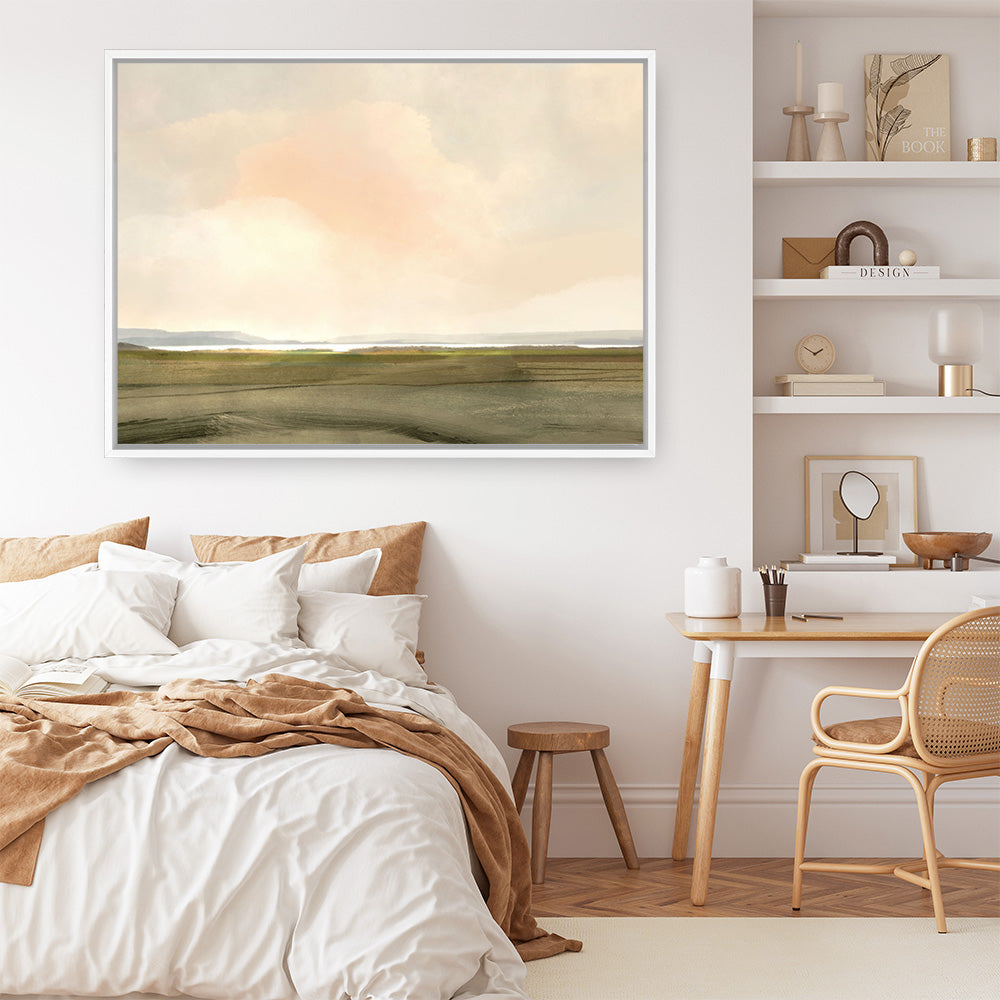 Shop Estuary Dream Canvas Print a painted abstract themed framed canvas wall art print from The Print Emporium artwork collection - Buy Australian made fine art painting style stretched canvas prints for the home and your interior decor space, TPE-DH-122-CA-35X46-NF
