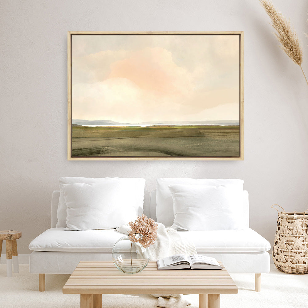 Shop Estuary Dream Canvas Print a painted abstract themed framed canvas wall art print from The Print Emporium artwork collection - Buy Australian made fine art painting style stretched canvas prints for the home and your interior decor space, TPE-DH-122-CA-35X46-NF