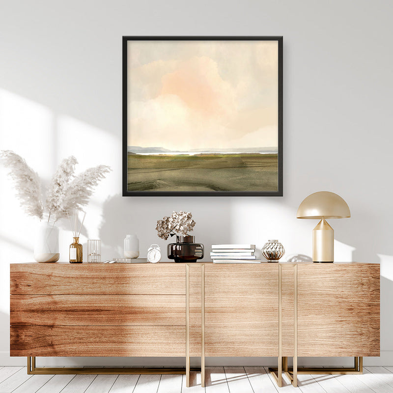 Shop Estuary Dream (Square) Art Print a painted abstract themed wall art print from The Print Emporium wall artwork collection - Buy Australian made fine art painting style poster and framed prints for the home and your interior decor room, TPE-DH-206-AP