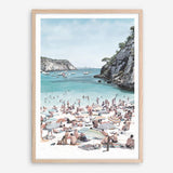 Shop European Cove Art Print a coastal themed painted wall art print from The Print Emporium wall artwork collection - Buy Australian made fine art painting style poster and framed prints for the home and your interior decor room, TPE-022-AP
