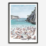 Shop European Cove Art Print a coastal themed painted wall art print from The Print Emporium wall artwork collection - Buy Australian made fine art painting style poster and framed prints for the home and your interior decor room, TPE-022-AP