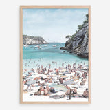 Shop European Cove Art Print a coastal themed painted wall art print from The Print Emporium wall artwork collection - Buy Australian made fine art painting style poster and framed prints for the home and your interior decor room, TPE-022-AP