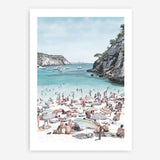 Shop European Cove Art Print a coastal themed painted wall art print from The Print Emporium wall artwork collection - Buy Australian made fine art painting style poster and framed prints for the home and your interior decor room, TPE-022-AP