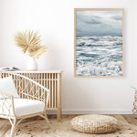 Shop Evening Swell Art Print a coastal themed painted wall art print from The Print Emporium wall artwork collection - Buy Australian made fine art painting style poster and framed prints for the home and your interior decor room, TPE-468-AP