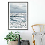 Shop Evening Swell Art Print a coastal themed painted wall art print from The Print Emporium wall artwork collection - Buy Australian made fine art painting style poster and framed prints for the home and your interior decor room, TPE-468-AP