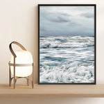 Shop Evening Swell Art Print a coastal themed painted wall art print from The Print Emporium wall artwork collection - Buy Australian made fine art painting style poster and framed prints for the home and your interior decor room, TPE-468-AP