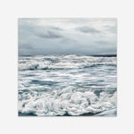 Shop Evening Swell (Square) Art Print a coastal themed painted wall art print from The Print Emporium wall artwork collection - Buy Australian made fine art painting style poster and framed prints for the home and your interior decor room, TPE-139-AP