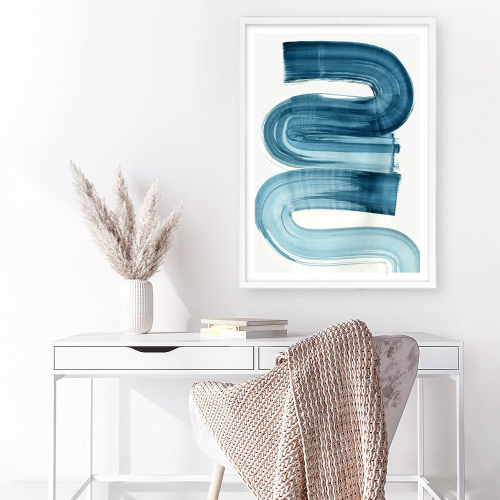 Shop Eversong Art Print a painted abstract themed wall art print from The Print Emporium wall artwork collection - Buy Australian made fine art painting style poster and framed prints for the home and your interior decor room, TPE-PC-PI133-AP