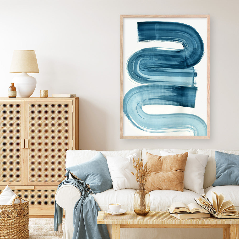 Shop Eversong Art Print a painted abstract themed wall art print from The Print Emporium wall artwork collection - Buy Australian made fine art painting style poster and framed prints for the home and your interior decor room, TPE-PC-PI133-AP