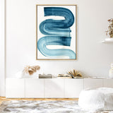Shop Eversong Canvas Print a painted abstract themed framed canvas wall art print from The Print Emporium artwork collection - Buy Australian made fine art painting style stretched canvas prints for the home and your interior decor space, TPE-PC-PI133-CA-35X46-NF