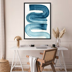 Shop Eversong Canvas Print a painted abstract themed framed canvas wall art print from The Print Emporium artwork collection - Buy Australian made fine art painting style stretched canvas prints for the home and your interior decor space, TPE-PC-PI133-CA-35X46-NF