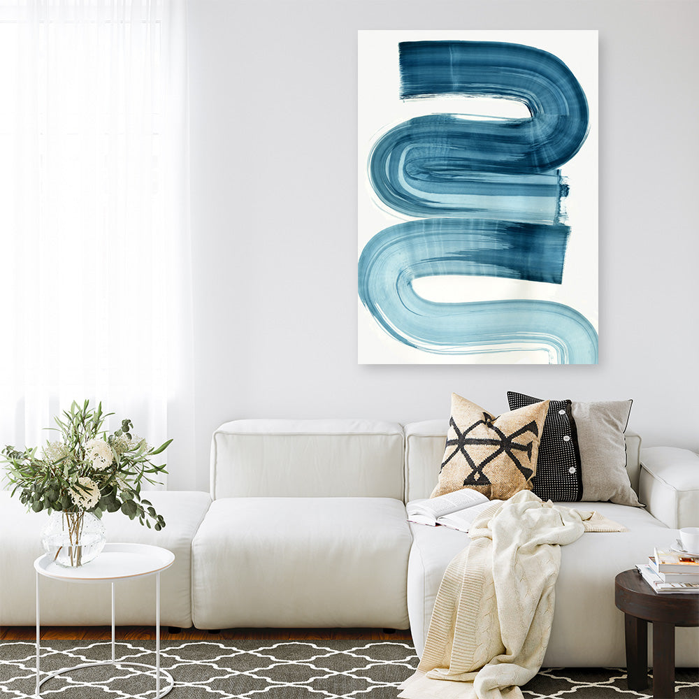 Shop Eversong Canvas Print a painted abstract themed framed canvas wall art print from The Print Emporium artwork collection - Buy Australian made fine art painting style stretched canvas prints for the home and your interior decor space, TPE-PC-PI133-CA-35X46-NF