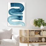 Shop Eversong Canvas Print a painted abstract themed framed canvas wall art print from The Print Emporium artwork collection - Buy Australian made fine art painting style stretched canvas prints for the home and your interior decor space, TPE-PC-PI133-CA-35X46-NF