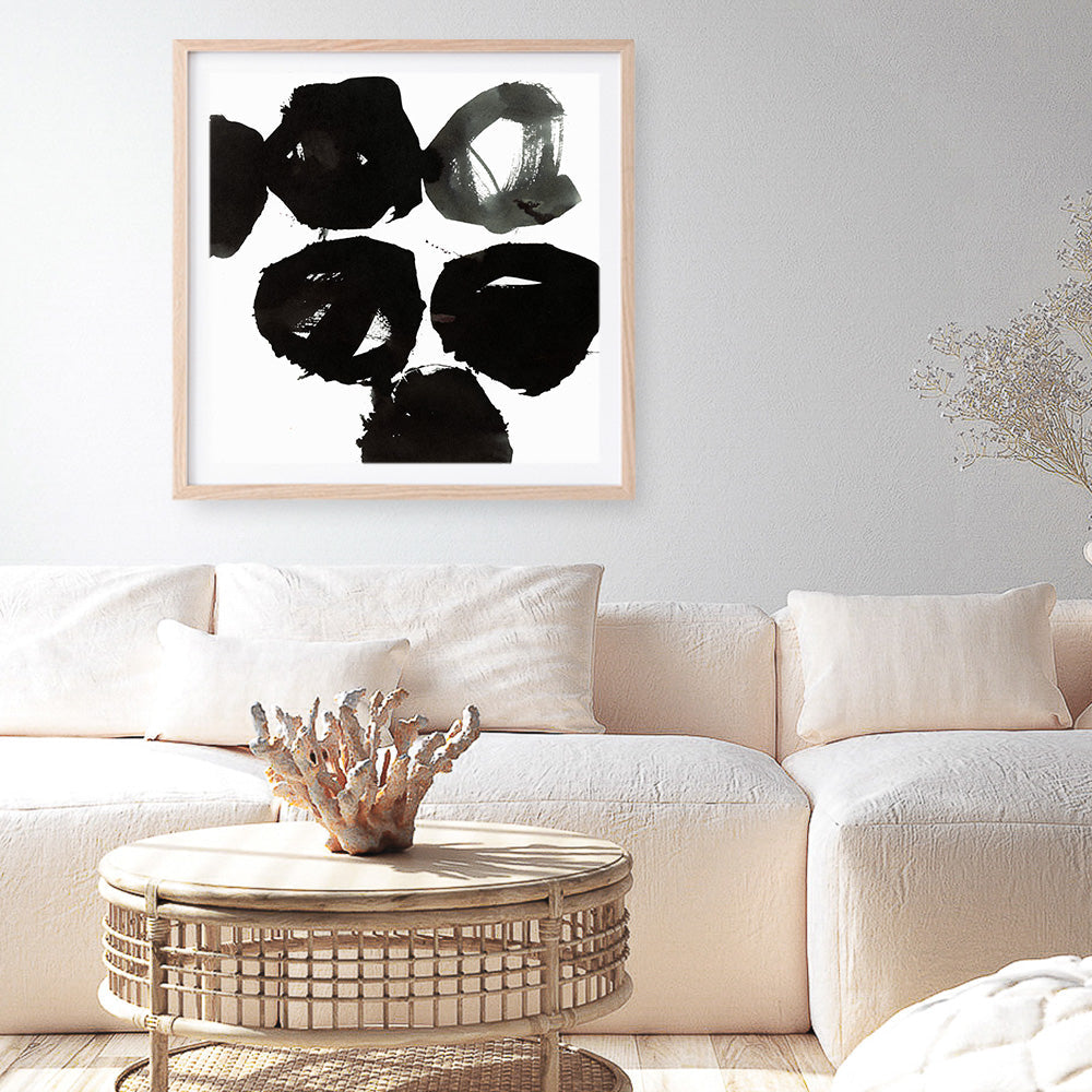 Shop Evolving Force II (Square) Art Print a painted abstract themed wall art print from The Print Emporium wall artwork collection - Buy Australian made fine art painting style poster and framed prints for the home and your interior decor room, TPE-PC-WZ266-AP