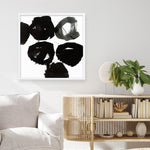 Shop Evolving Force II (Square) Art Print a painted abstract themed wall art print from The Print Emporium wall artwork collection - Buy Australian made fine art painting style poster and framed prints for the home and your interior decor room, TPE-PC-WZ266-AP