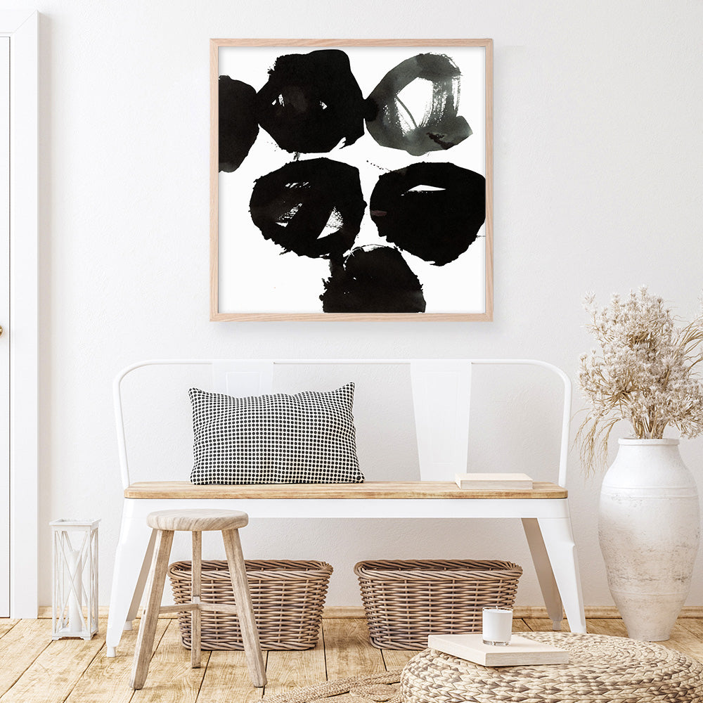 Shop Evolving Force II (Square) Art Print a painted abstract themed wall art print from The Print Emporium wall artwork collection - Buy Australian made fine art painting style poster and framed prints for the home and your interior decor room, TPE-PC-WZ266-AP