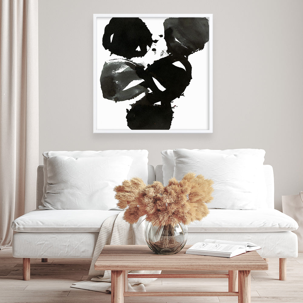 Shop Evolving Force III (Square) Art Print a painted abstract themed wall art print from The Print Emporium wall artwork collection - Buy Australian made fine art painting style poster and framed prints for the home and your interior decor room, TPE-PC-WZ267-AP