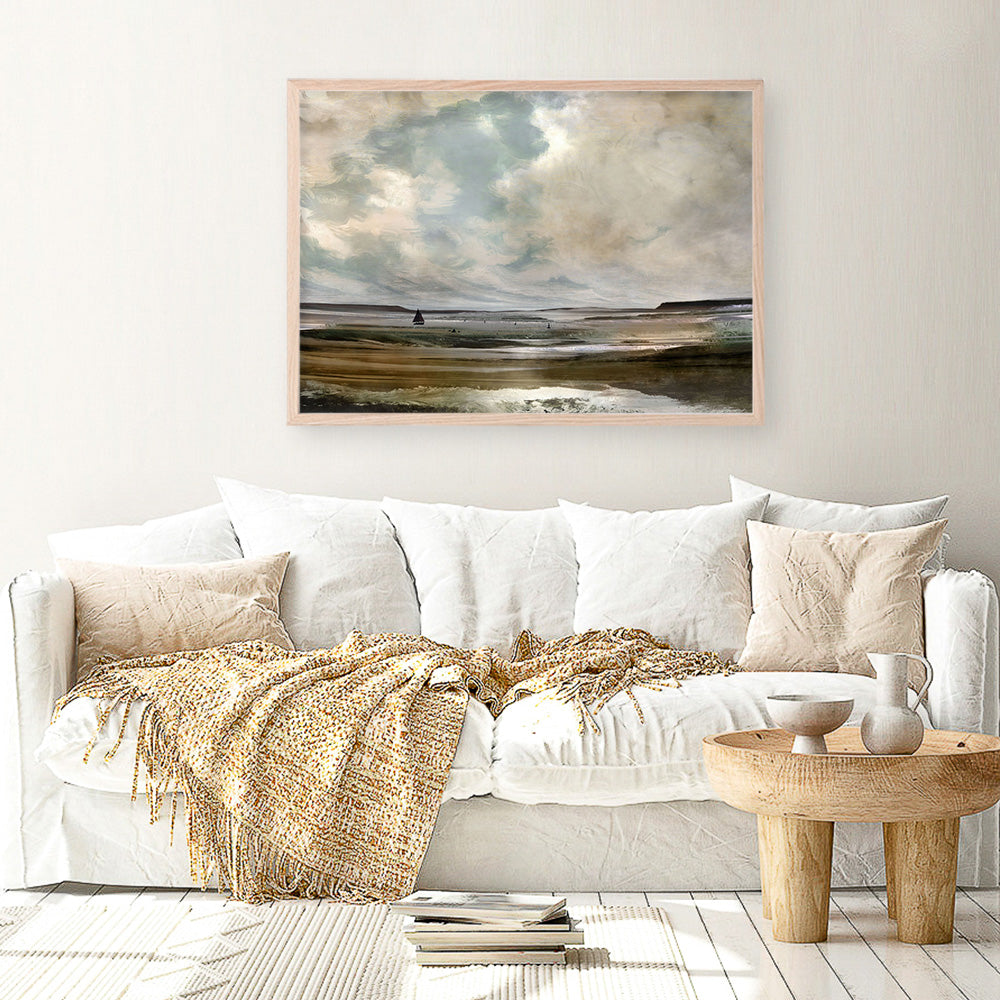 Shop Exmouth Art Print a painted abstract themed wall art print from The Print Emporium wall artwork collection - Buy Australian made fine art painting style poster and framed prints for the home and your interior decor room, TPE-DH-123-AP