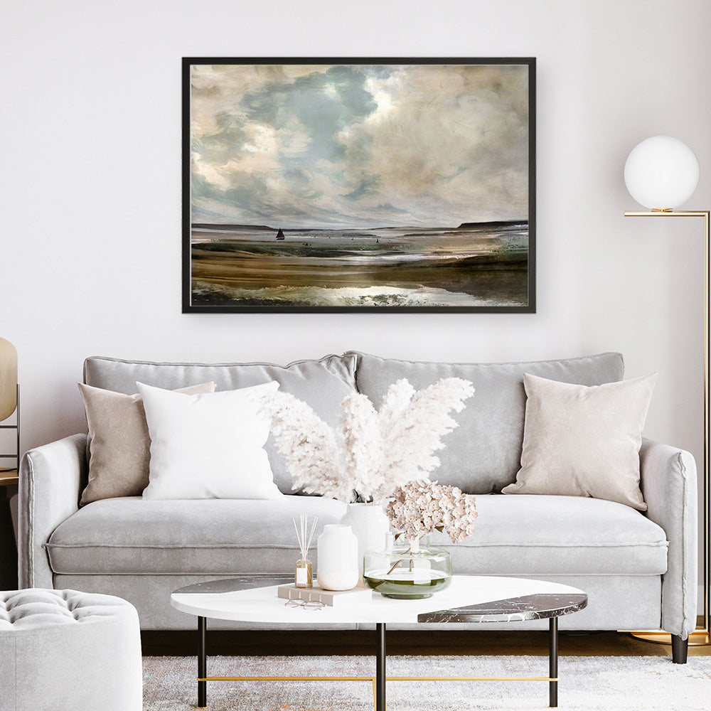 Shop Exmouth Art Print a painted abstract themed wall art print from The Print Emporium wall artwork collection - Buy Australian made fine art painting style poster and framed prints for the home and your interior decor room, TPE-DH-123-AP