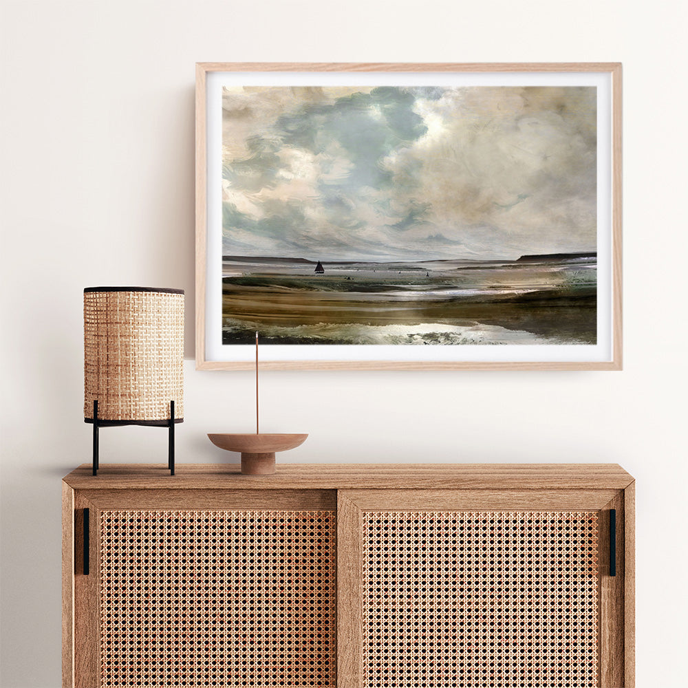 Shop Exmouth Art Print a painted abstract themed wall art print from The Print Emporium wall artwork collection - Buy Australian made fine art painting style poster and framed prints for the home and your interior decor room, TPE-DH-123-AP