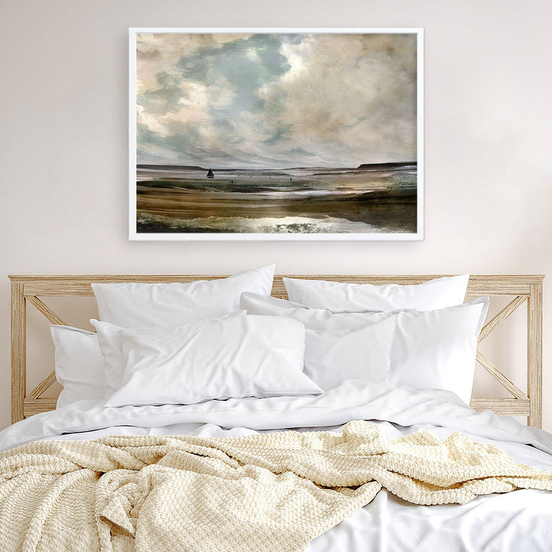 Shop Exmouth Art Print a painted abstract themed wall art print from The Print Emporium wall artwork collection - Buy Australian made fine art painting style poster and framed prints for the home and your interior decor room, TPE-DH-123-AP
