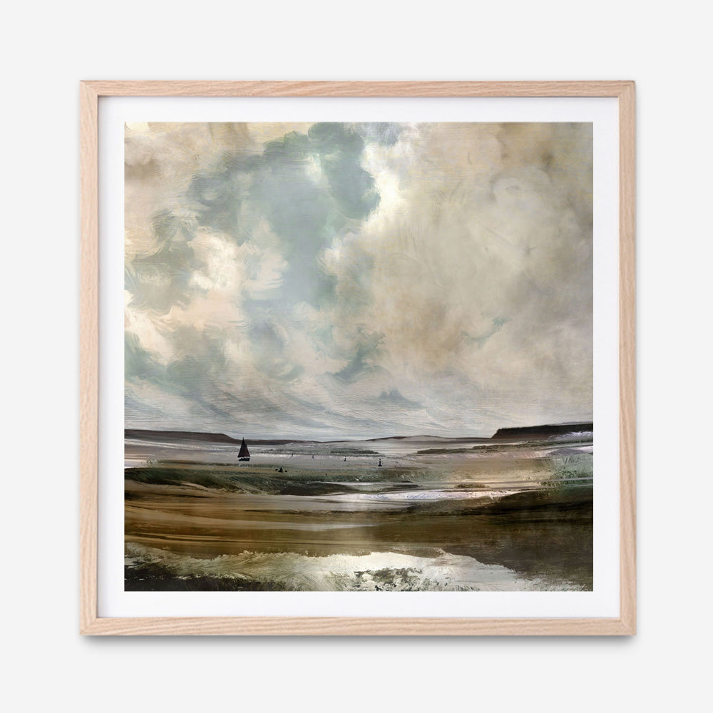 Shop Exmouth (Square) Art Print a painted abstract themed wall art print from The Print Emporium wall artwork collection - Buy Australian made fine art painting style poster and framed prints for the home and your interior decor room, TPE-DH-207-AP