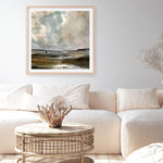 Shop Exmouth (Square) Art Print a painted abstract themed wall art print from The Print Emporium wall artwork collection - Buy Australian made fine art painting style poster and framed prints for the home and your interior decor room, TPE-DH-207-AP