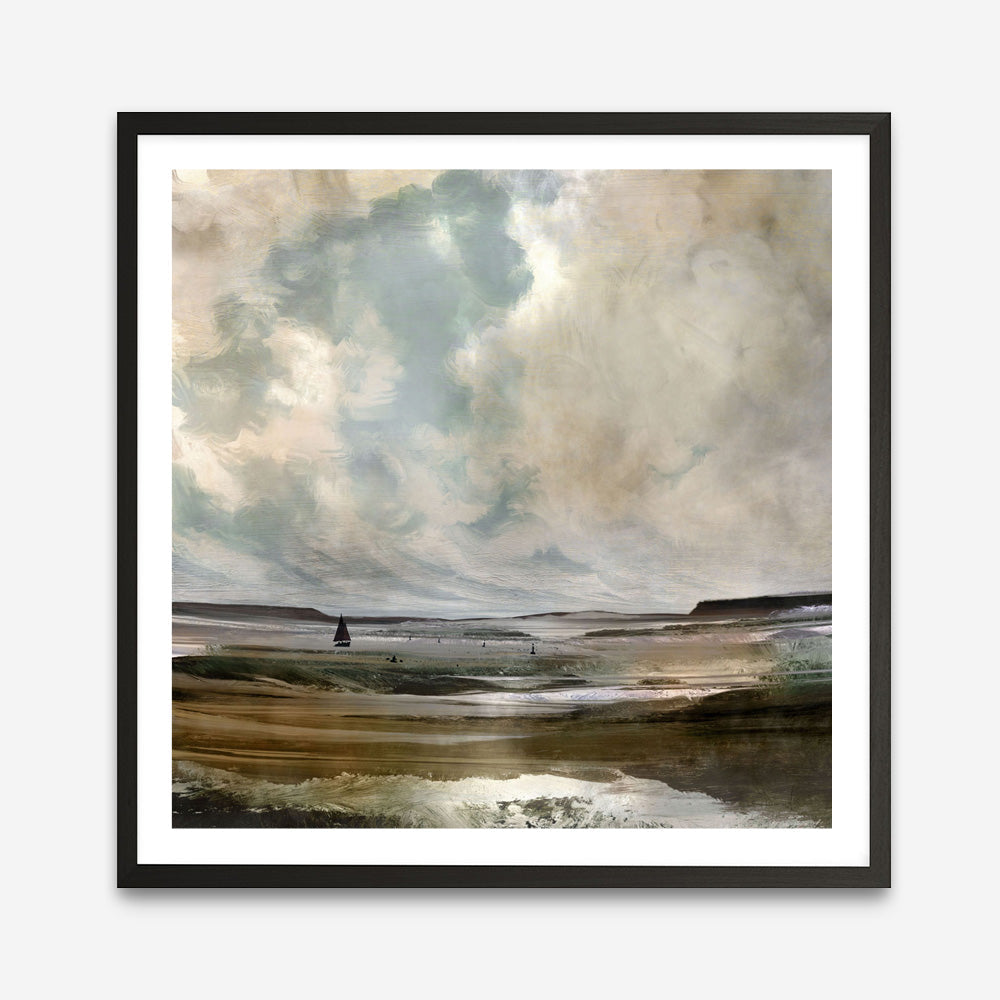 Shop Exmouth (Square) Art Print a painted abstract themed wall art print from The Print Emporium wall artwork collection - Buy Australian made fine art painting style poster and framed prints for the home and your interior decor room, TPE-DH-207-AP