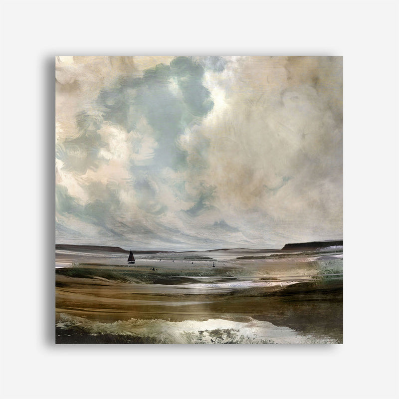Shop Exmouth (Square) Canvas Print a painted abstract themed framed canvas wall art print from The Print Emporium artwork collection - Buy Australian made fine art painting style stretched canvas prints for the home and your interior decor space, TPE-DH-207-CA-40X40-NF