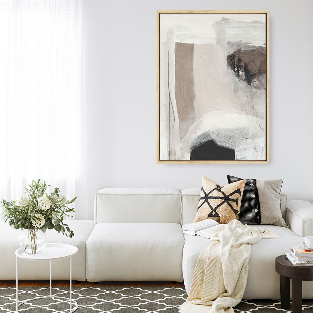 Shop Explore Canvas Print a painted abstract themed framed canvas wall art print from The Print Emporium artwork collection - Buy Australian made fine art painting style stretched canvas prints for the home and your interior decor space, TPE-DH-044-CA-35X46-NF