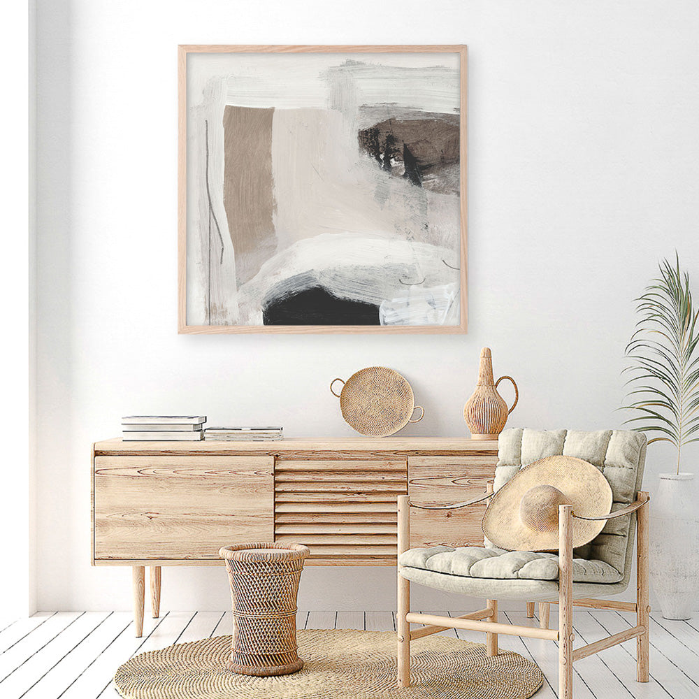 Shop Explore (Square) Art Print a painted abstract themed wall art print from The Print Emporium wall artwork collection - Buy Australian made fine art painting style poster and framed prints for the home and your interior decor room, TPE-DH-274-AP