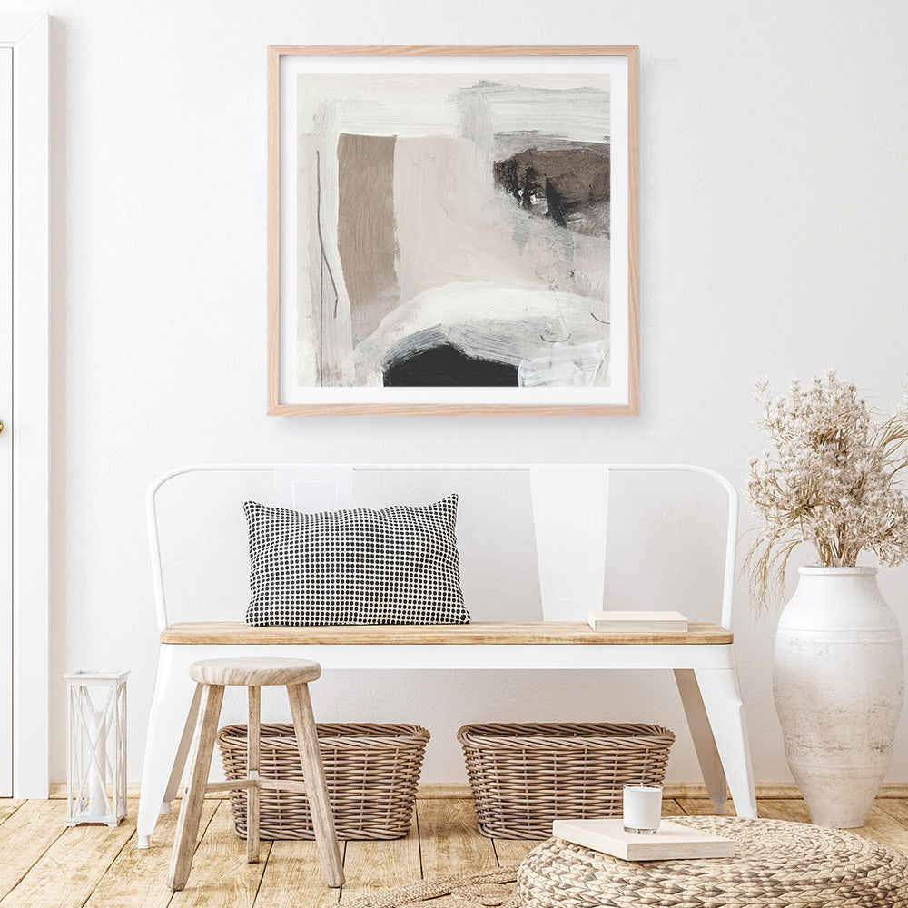 Shop Explore (Square) Art Print a painted abstract themed wall art print from The Print Emporium wall artwork collection - Buy Australian made fine art painting style poster and framed prints for the home and your interior decor room, TPE-DH-274-AP