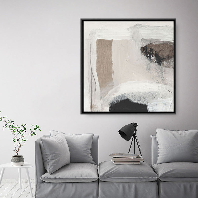 Shop Explore (Square) Canvas Print a painted abstract themed framed canvas wall art print from The Print Emporium artwork collection - Buy Australian made fine art painting style stretched canvas prints for the home and your interior decor space, TPE-DH-274-CA-40X40-NF