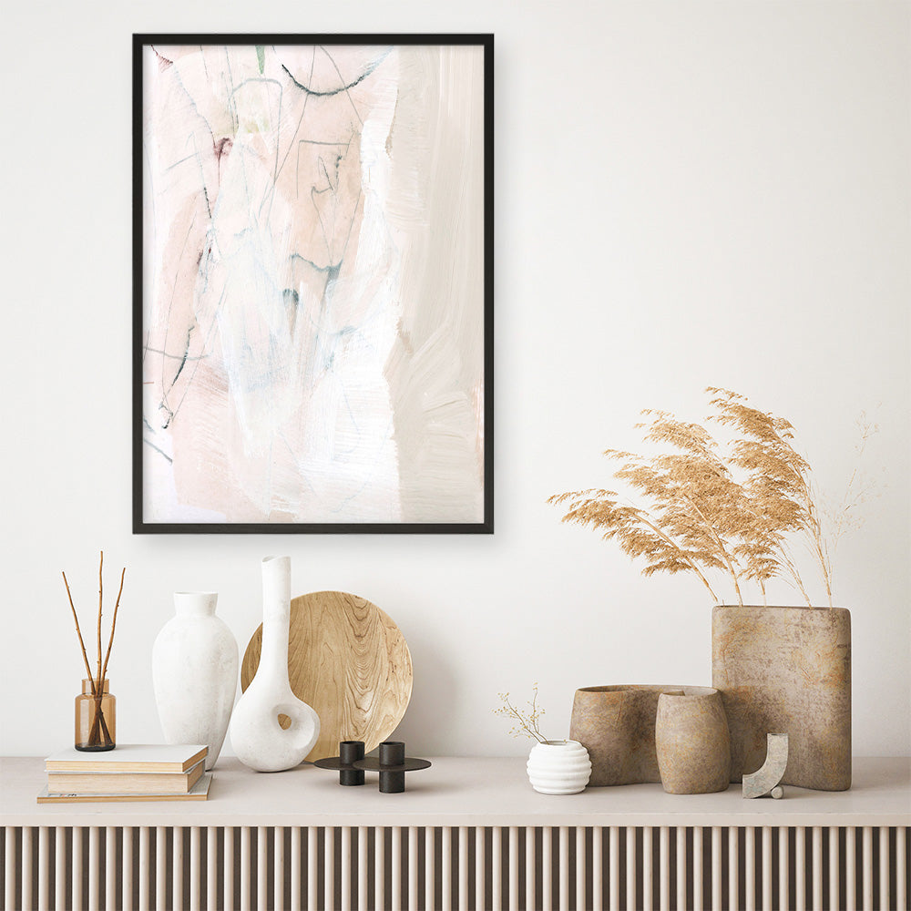 Shop Fade To White Art Print a painted abstract themed wall art print from The Print Emporium wall artwork collection - Buy Australian made fine art painting style poster and framed prints for the home and your interior decor room, TPE-DH-348-AP