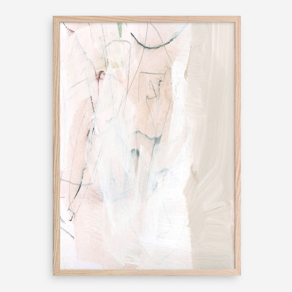 Shop Fade To White Art Print a painted abstract themed wall art print from The Print Emporium wall artwork collection - Buy Australian made fine art painting style poster and framed prints for the home and your interior decor room, TPE-DH-348-AP