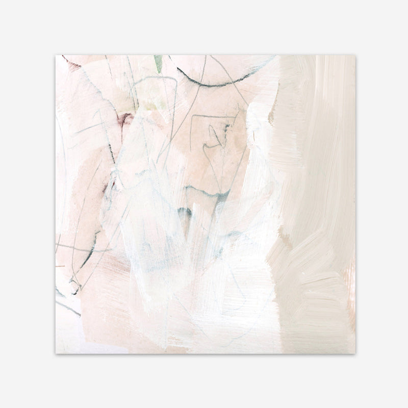 Shop Fade to White (Square) Art Print a painted abstract themed wall art print from The Print Emporium wall artwork collection - Buy Australian made fine art painting style poster and framed prints for the home and your interior decor room, TPE-DH-157-AP