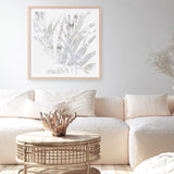 Shop Faded Leaves I (Square) Art Print a painted abstract themed wall art print from The Print Emporium wall artwork collection - Buy Australian made fine art painting style poster and framed prints for the home and your interior decor room, TPE-PC-EW015-AP