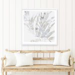 Shop Faded Leaves I (Square) Art Print a painted abstract themed wall art print from The Print Emporium wall artwork collection - Buy Australian made fine art painting style poster and framed prints for the home and your interior decor room, TPE-PC-EW015-AP