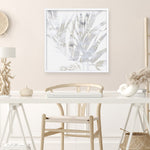 Shop Faded Leaves I (Square) Art Print a painted abstract themed wall art print from The Print Emporium wall artwork collection - Buy Australian made fine art painting style poster and framed prints for the home and your interior decor room, TPE-PC-EW015-AP