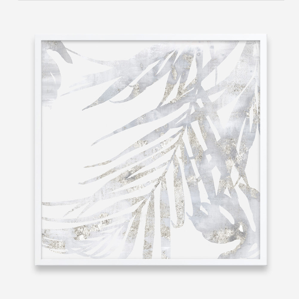 Shop Faded Leaves II (Square) Art Print a painted abstract themed wall art print from The Print Emporium wall artwork collection - Buy Australian made fine art painting style poster and framed prints for the home and your interior decor room, TPE-PC-EW016-AP