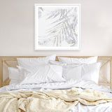 Shop Faded Leaves II (Square) Art Print a painted abstract themed wall art print from The Print Emporium wall artwork collection - Buy Australian made fine art painting style poster and framed prints for the home and your interior decor room, TPE-PC-EW016-AP