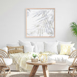 Shop Faded Leaves II (Square) Art Print a painted abstract themed wall art print from The Print Emporium wall artwork collection - Buy Australian made fine art painting style poster and framed prints for the home and your interior decor room, TPE-PC-EW016-AP