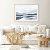 Shop Far Away Land I Art Print a painted abstract themed wall art print from The Print Emporium wall artwork collection - Buy Australian made fine art painting style poster and framed prints for the home and your interior decor room, TPE-PC-EW416-AP