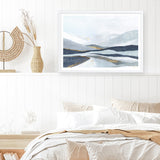 Shop Far Away Land I Art Print a painted abstract themed wall art print from The Print Emporium wall artwork collection - Buy Australian made fine art painting style poster and framed prints for the home and your interior decor room, TPE-PC-EW416-AP