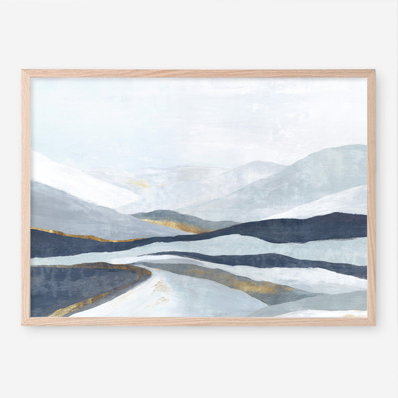 Shop Far Away Land I Art Print a painted abstract themed wall art print from The Print Emporium wall artwork collection - Buy Australian made fine art painting style poster and framed prints for the home and your interior decor room, TPE-PC-EW416-AP