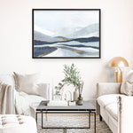 Shop Far Away Land I Art Print a painted abstract themed wall art print from The Print Emporium wall artwork collection - Buy Australian made fine art painting style poster and framed prints for the home and your interior decor room, TPE-PC-EW416-AP