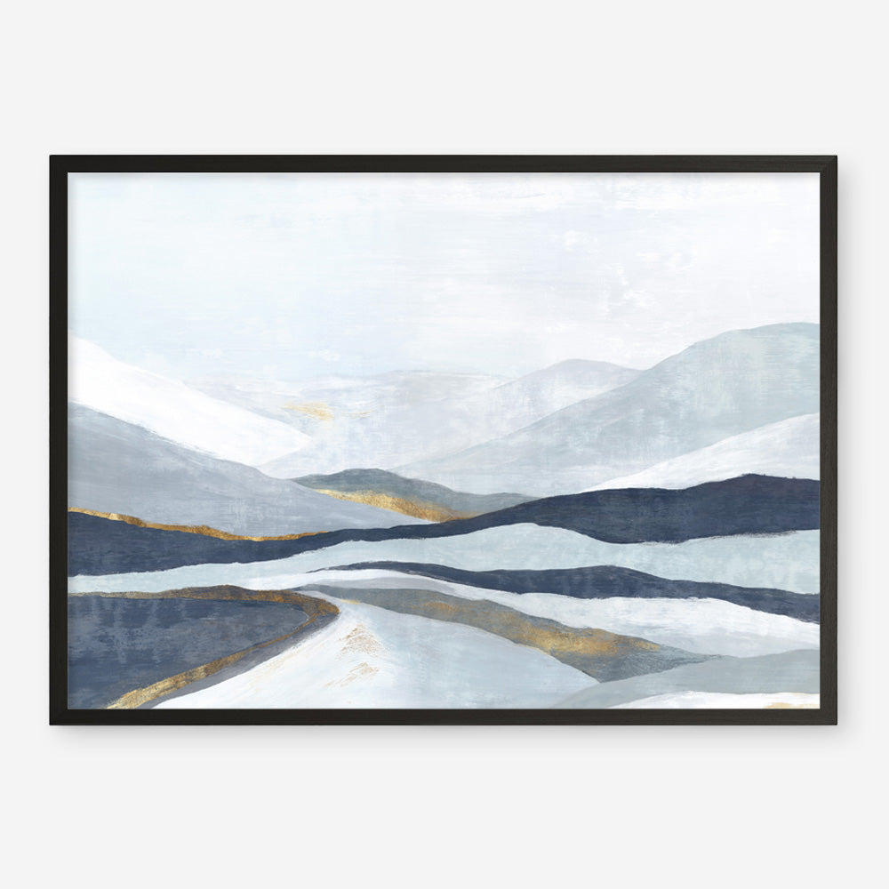 Shop Far Away Land I Art Print a painted abstract themed wall art print from The Print Emporium wall artwork collection - Buy Australian made fine art painting style poster and framed prints for the home and your interior decor room, TPE-PC-EW416-AP