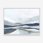 Shop Far Away Land I Canvas Print a painted abstract themed framed canvas wall art print from The Print Emporium artwork collection - Buy Australian made fine art painting style stretched canvas prints for the home and your interior decor space, TPE-PC-EW416-CA-35X46-NF